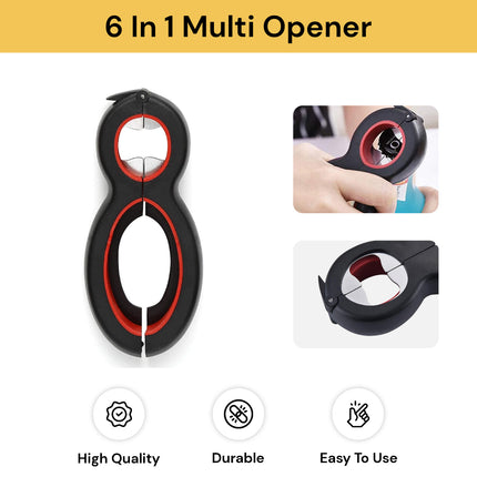 6 In 1 Multi Opener