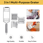 3 In 1 Multi-Purpose Grater