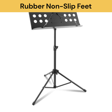 Adjustable Heavy-Duty Music Stand