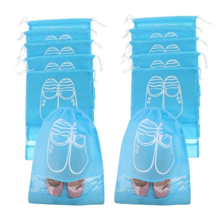 UPTO 30PCS Shoe Storage Bag Organizer Dustproof Travel Carry Case for Shoes Heels Boots Closet Wardrobe Protection Reusable Storage Pouch