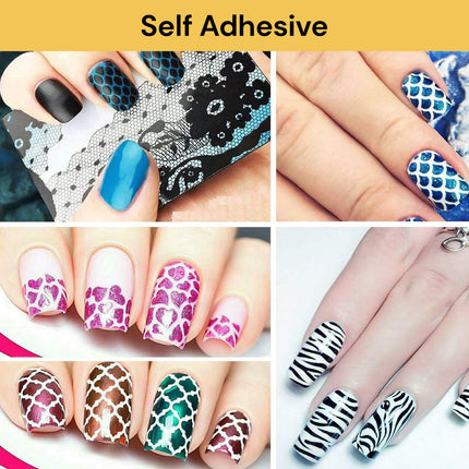 24PCs Nail Art Sheets