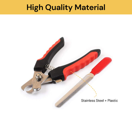 BUY Dog Nail Clipper With Nail File GET Triple Head Pet Toothbrush FREE