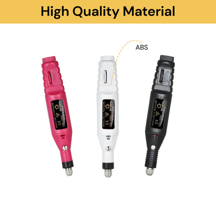 Professional Portable Electric Nail Drill Kit