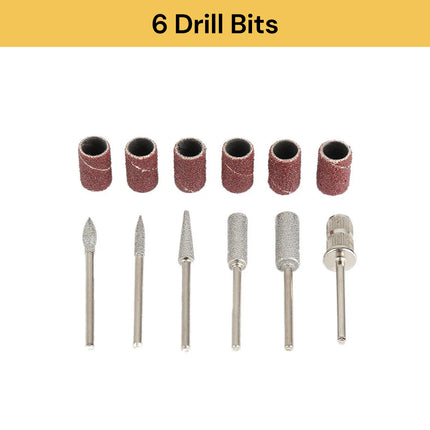 Professional Portable Electric Nail Drill Kit