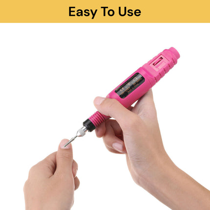 Professional Portable Electric Nail Drill Kit