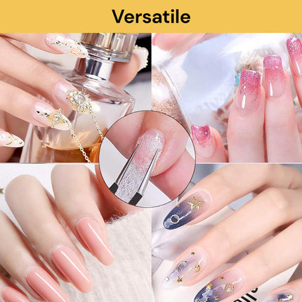 10PCs Nail Extension Silk Fiberglass