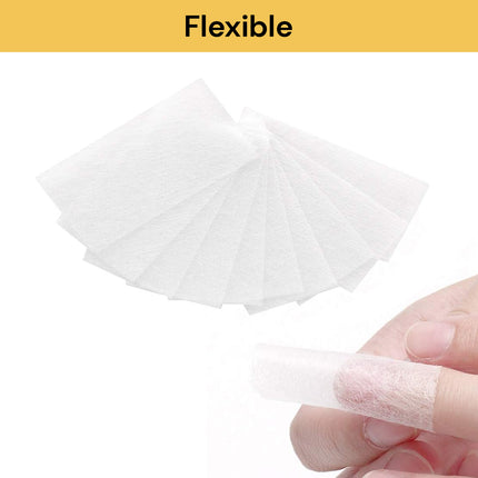 10PCs Nail Extension Silk Fiberglass