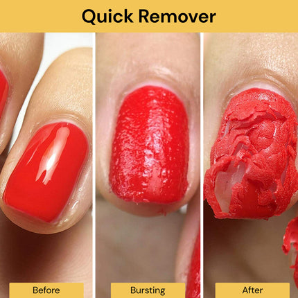 2 Pcs Acetone Free Nail Polish Remover | Easy to Use | 15ml