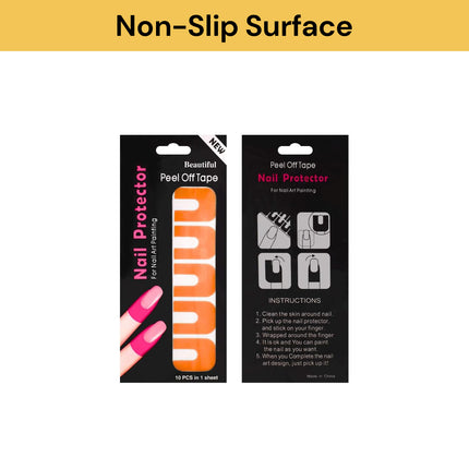 10PCs Nail Protector Peel Off Tape