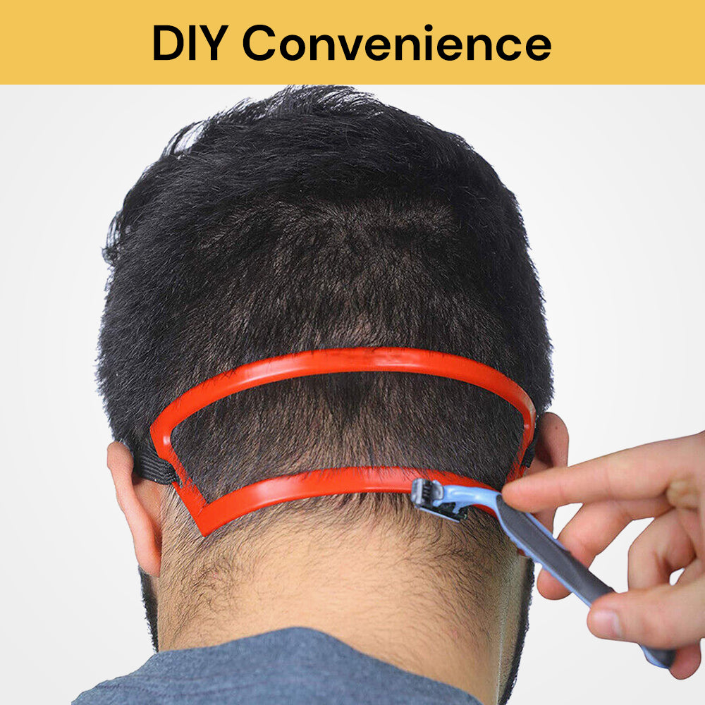 Neckline Shaving Template Beard Shaping Tool Red, Black