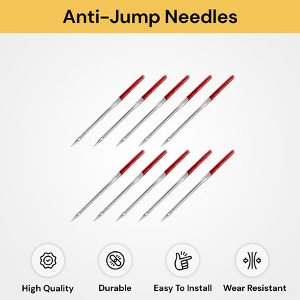 10PCs Sewing Machine Anti-Jump Needle