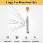 9PCs Large Eye Blunt Needles