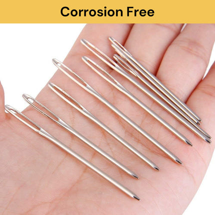 9PCs Large Eye Blunt Needles