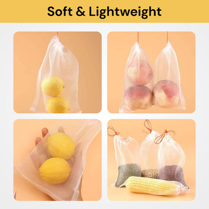 50PCs Mesh Protection Net Bags