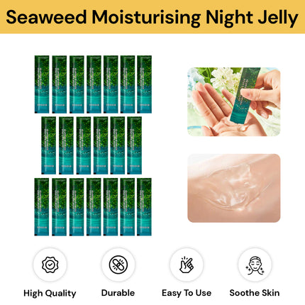 20PCs Seaweed Moisturising Night Jelly