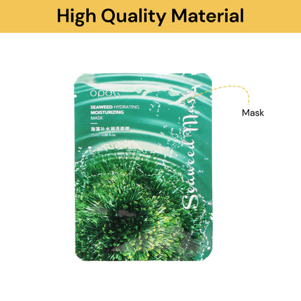 10PCs Seaweed Moisturising Night Mask