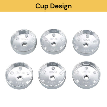 23Pcs Aluminium Oil Filter Wrench Set