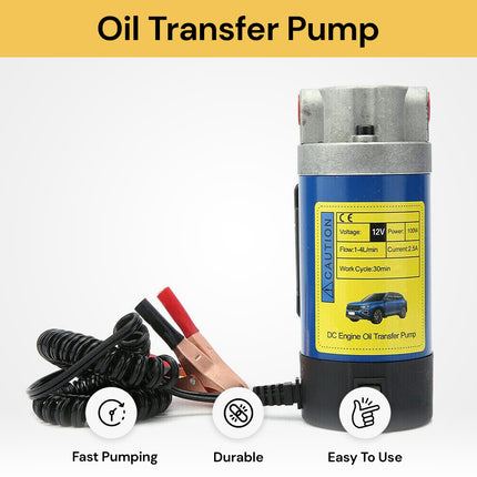 12V Oil Transfer Pump OilTransferPump01