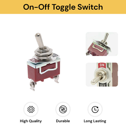 On-Off SPST Toggle Switch