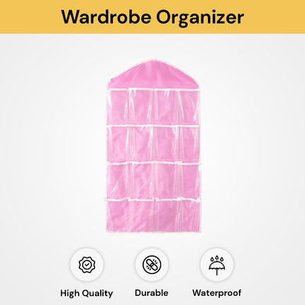 16 Pockets Wardrobe Organizer