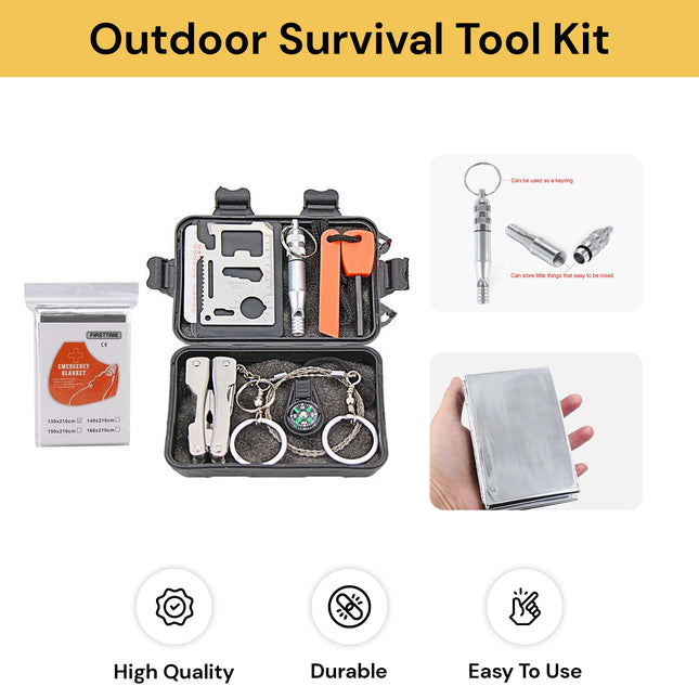 Outdoor Survival Tool Kit