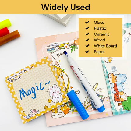 12PCs Magical Water Painting Pens With Spoon