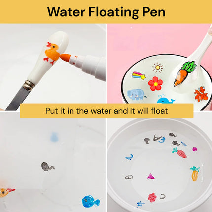 12PCs Magical Water Painting Pens With Spoon