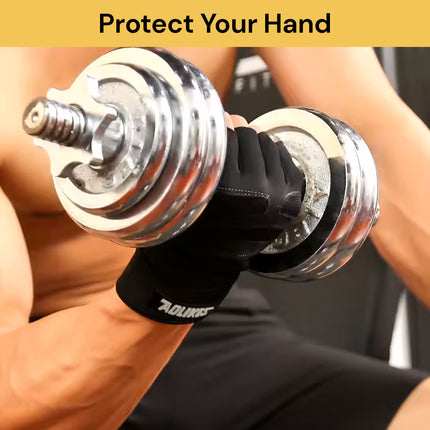 Half Finger Workout Gloves