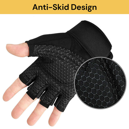 Half Finger Workout Gloves