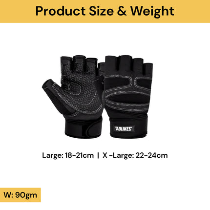 Half Finger Workout Gloves