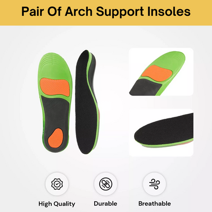Pair Of Arch Support Insoles
