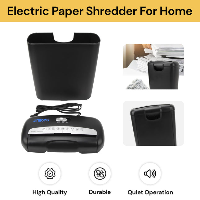 Electric Paper Shredder For Home