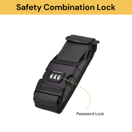 Password Lock Luggage Strap