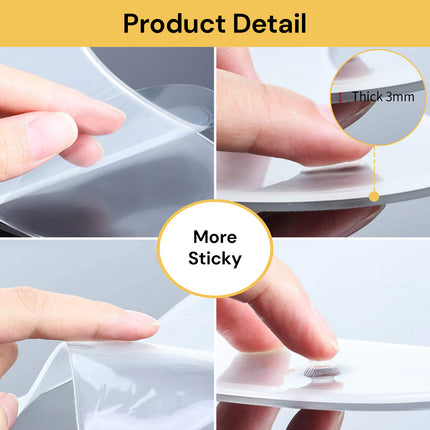 16PCs Reusable Facial Silicone Patch Set
