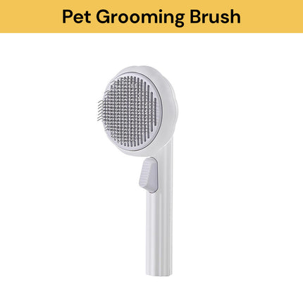 Self-Cleaning Pet Grooming Brush