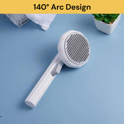 Self-Cleaning Pet Grooming Brush