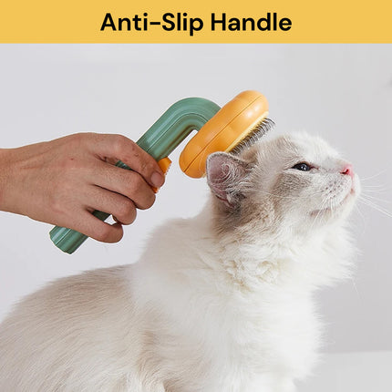 Self-Cleaning Pet Grooming Brush