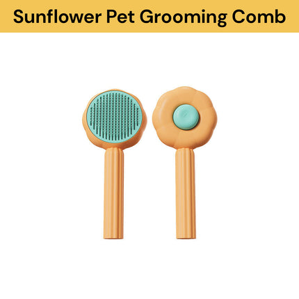 Sunflower Pet Grooming Comb