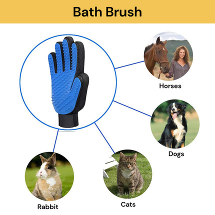 Pet Grooming Glove - UPTO 4PCS