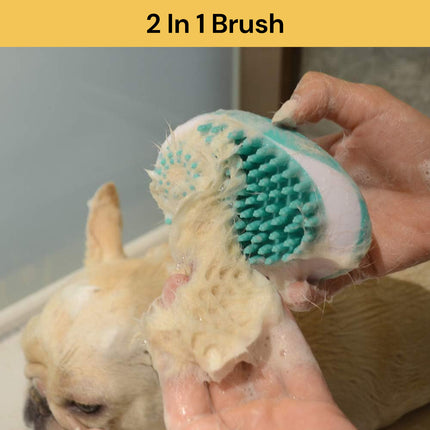 Pet Dog Bath Brush Comb