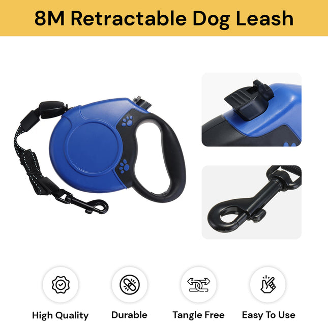 8M Retractable Dog Leash