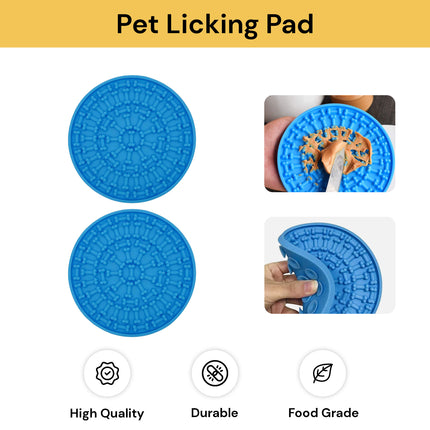 2PCs Pet Licking Pad