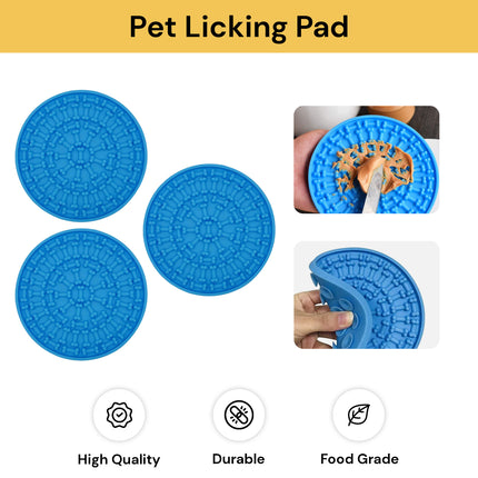 2PCs Pet Licking Pad