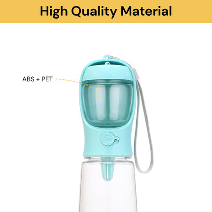 2 In 1 Pet Food Water Bottle