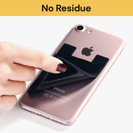 Adhesive Silicone Phone Wallet - Secure, Card Holder