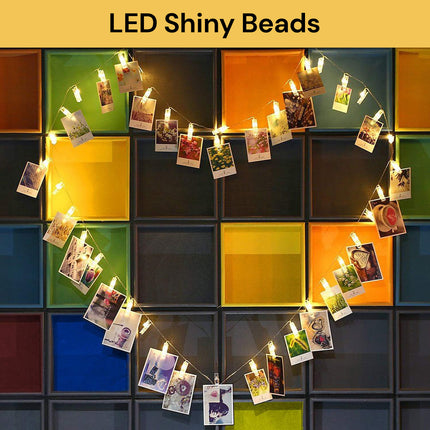 LED Photo Clip String Light