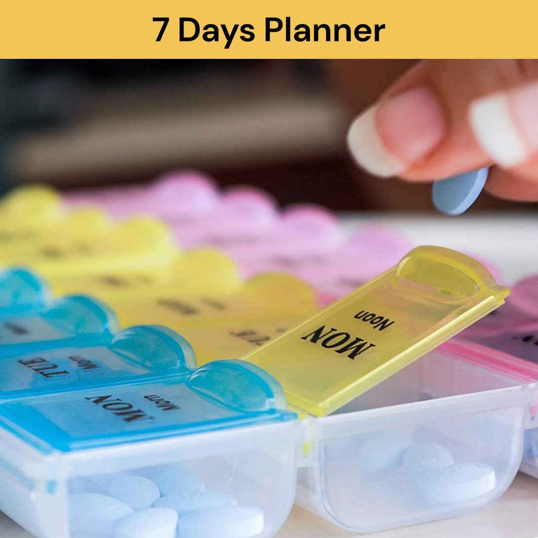 Week Box Weekly Pill Organizer Box
