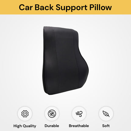 Car Back Support And Neck Pillow