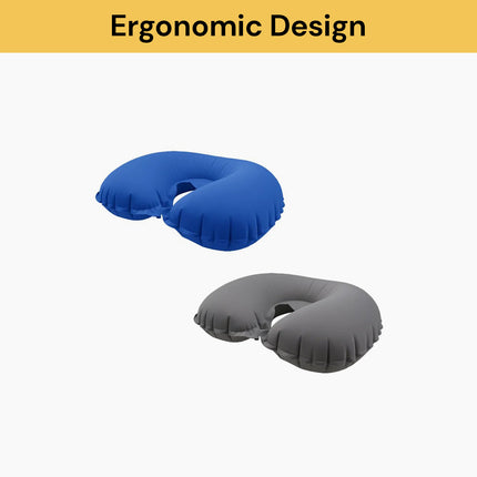 U Shape Inflatable Neck Pillow