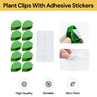 10PCs Plant Clips With Adhesive Sticker